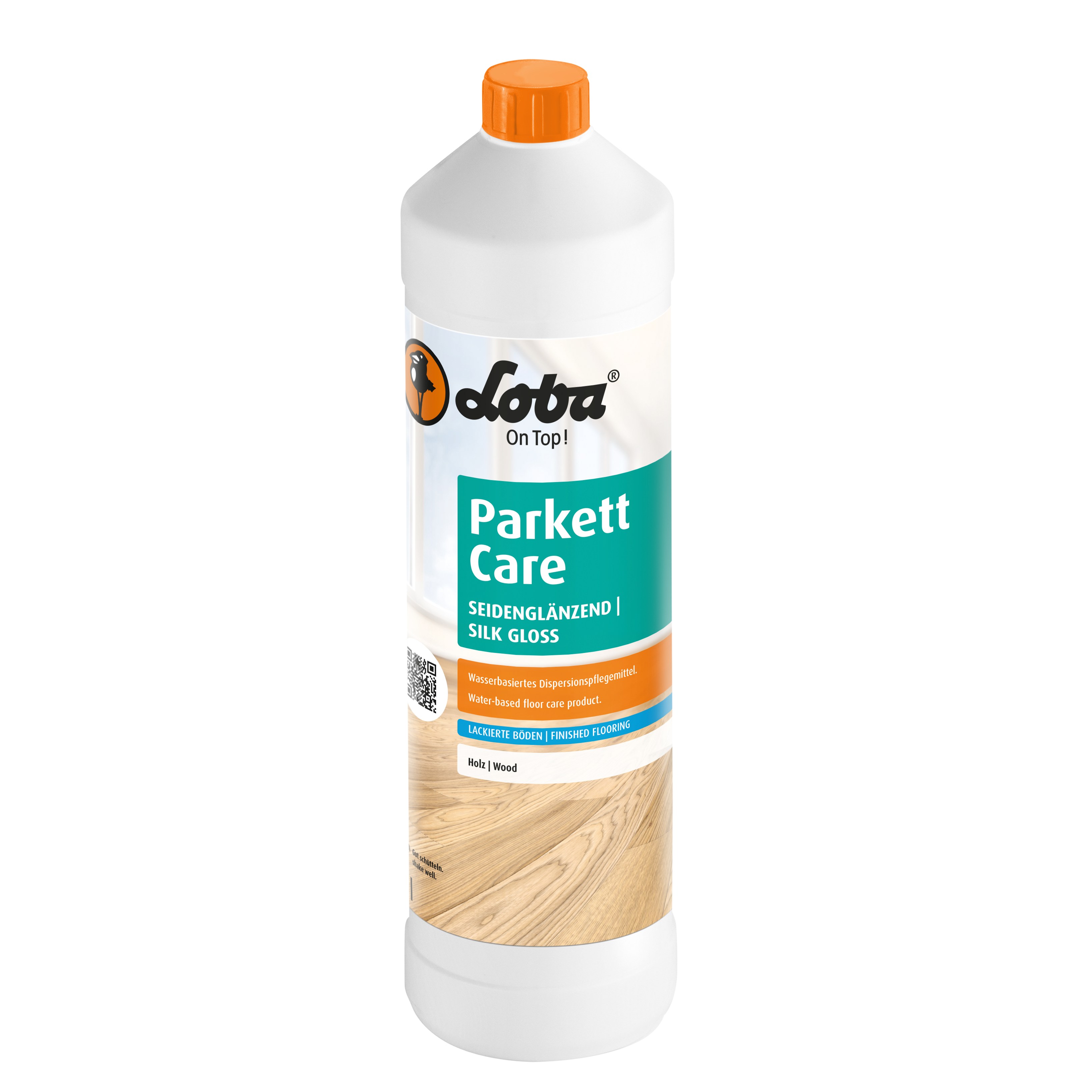 Средство для защиты паркета под полуматовым лаком Loba ParkettCare 1 л