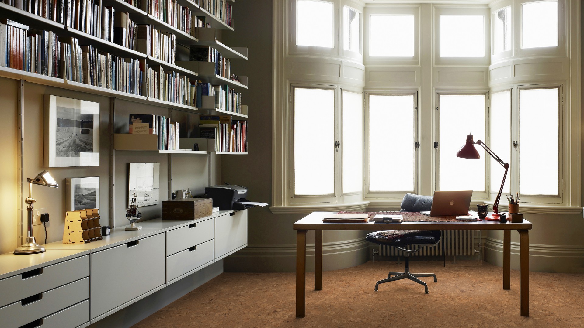 Пробковый пол замковый Wicanders Cork Essence Originals Dawn O849003 905×295×10,5 фото в интерьере
