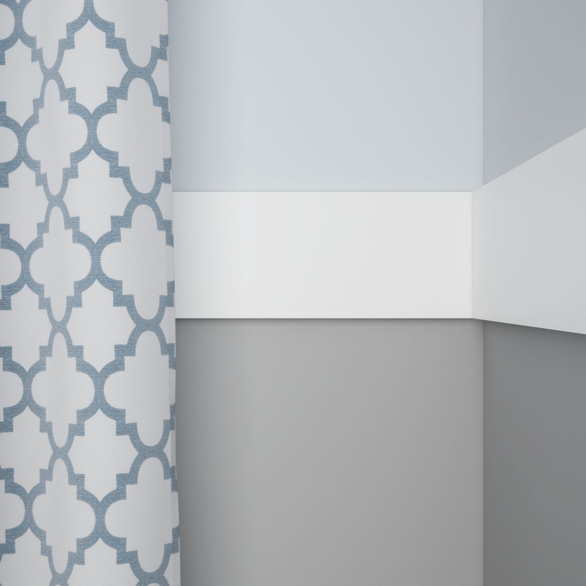 Молдинг ЛДФ под покраску Ultrawood BO 4112 i 2000×108×12 фото в интерьере Молдинг ЛДФ под покраску Ultrawood BO 4112 i 2000×108×12 фото в интерьере