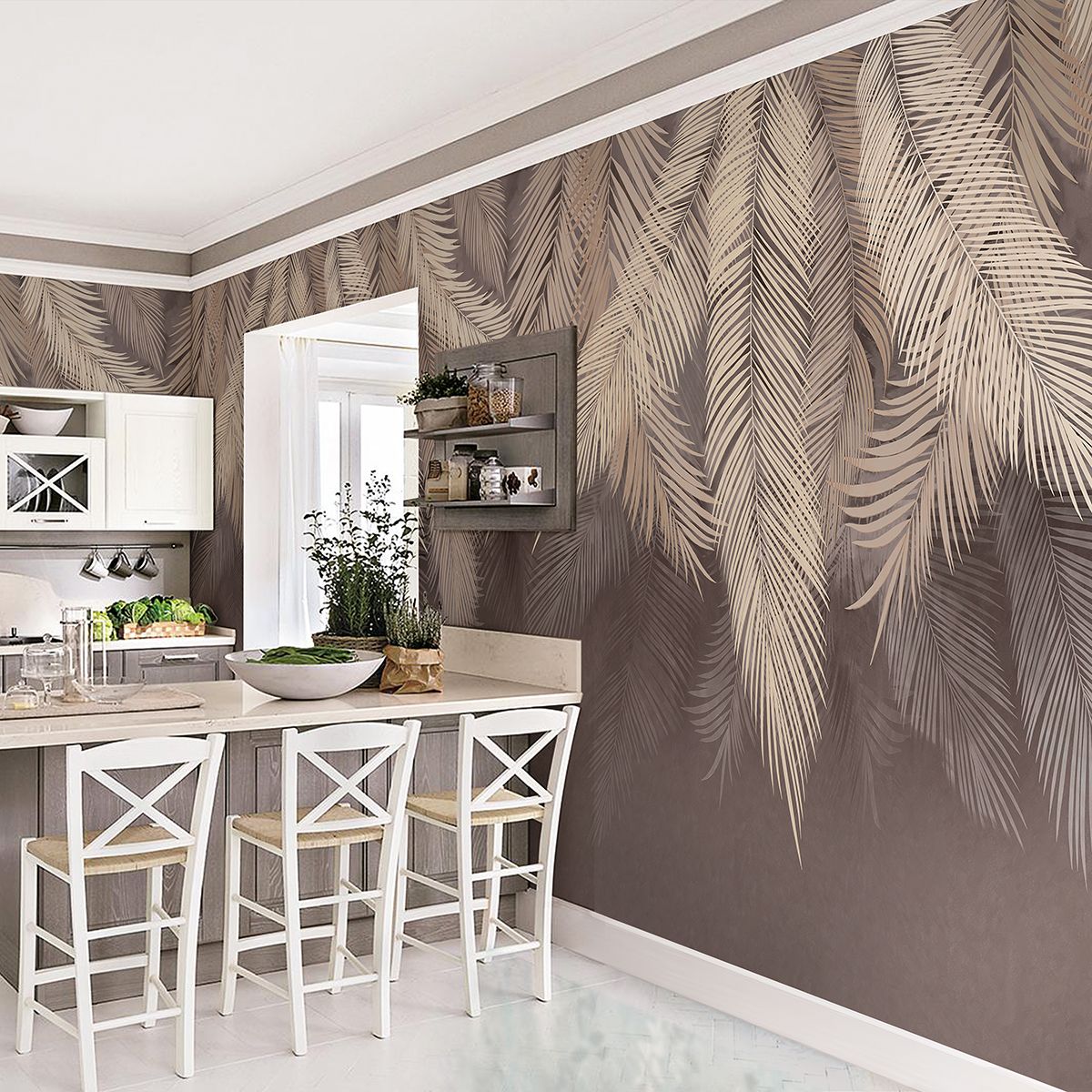 Панно Affresco Trend Art AB477-COL2 2×2,68 фото в интерьере