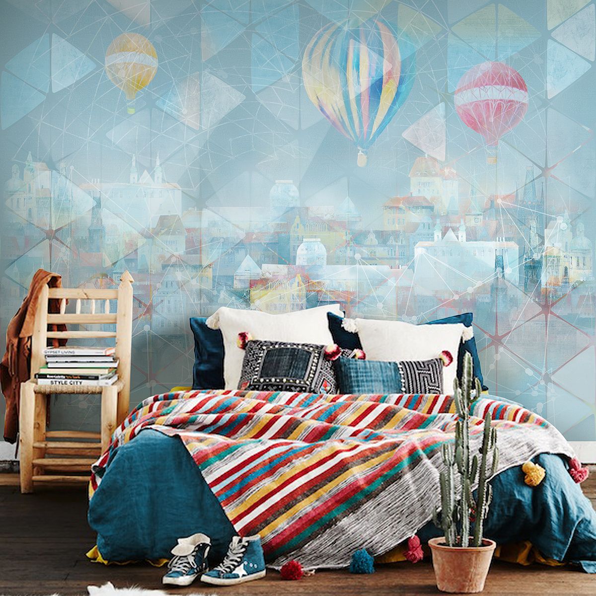 Панно Affresco Trend Art ML467-COL3 2x2,68 м фото в интерьере