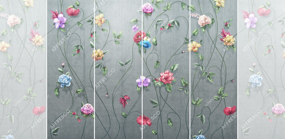 Панно Affresco Trend Art DP408-COL4 2x2,68 м Панно Affresco Trend Art DP408-COL4 2x2,68 м