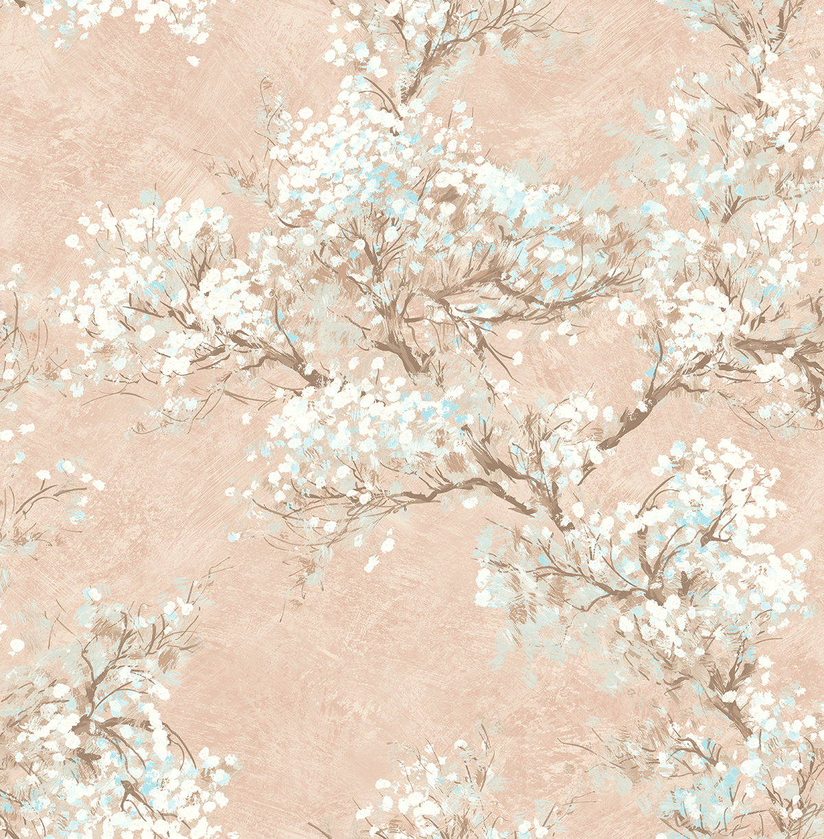 Обои KT Exclusive French Impressionist Cherry Blossom Bloom FI71101 Обои KT Exclusive French Impressionist Cherry Blossom Bloom FI71101