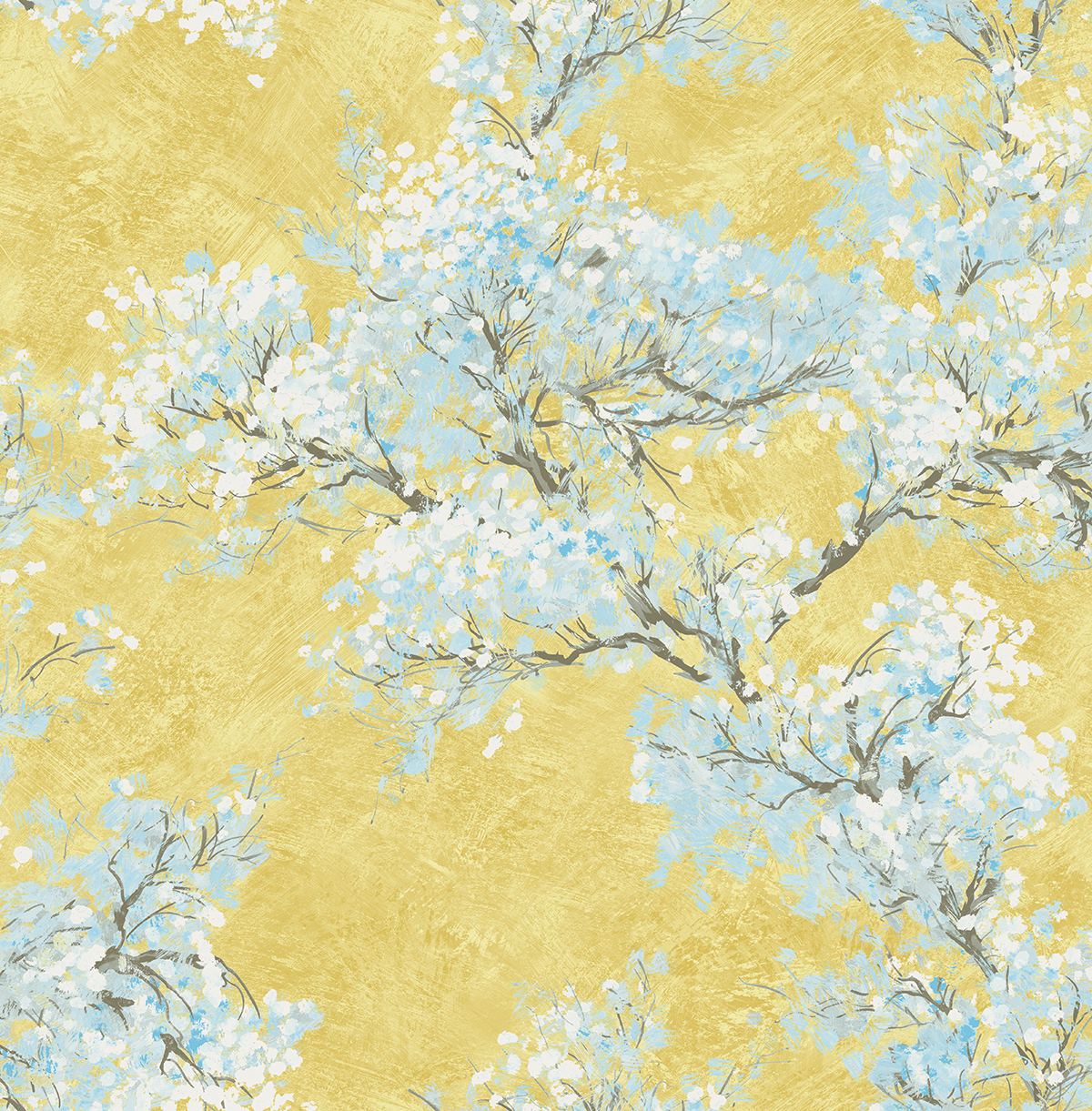 Обои KT Exclusive French Impressionist Cherry Blossom Bloom FI71103