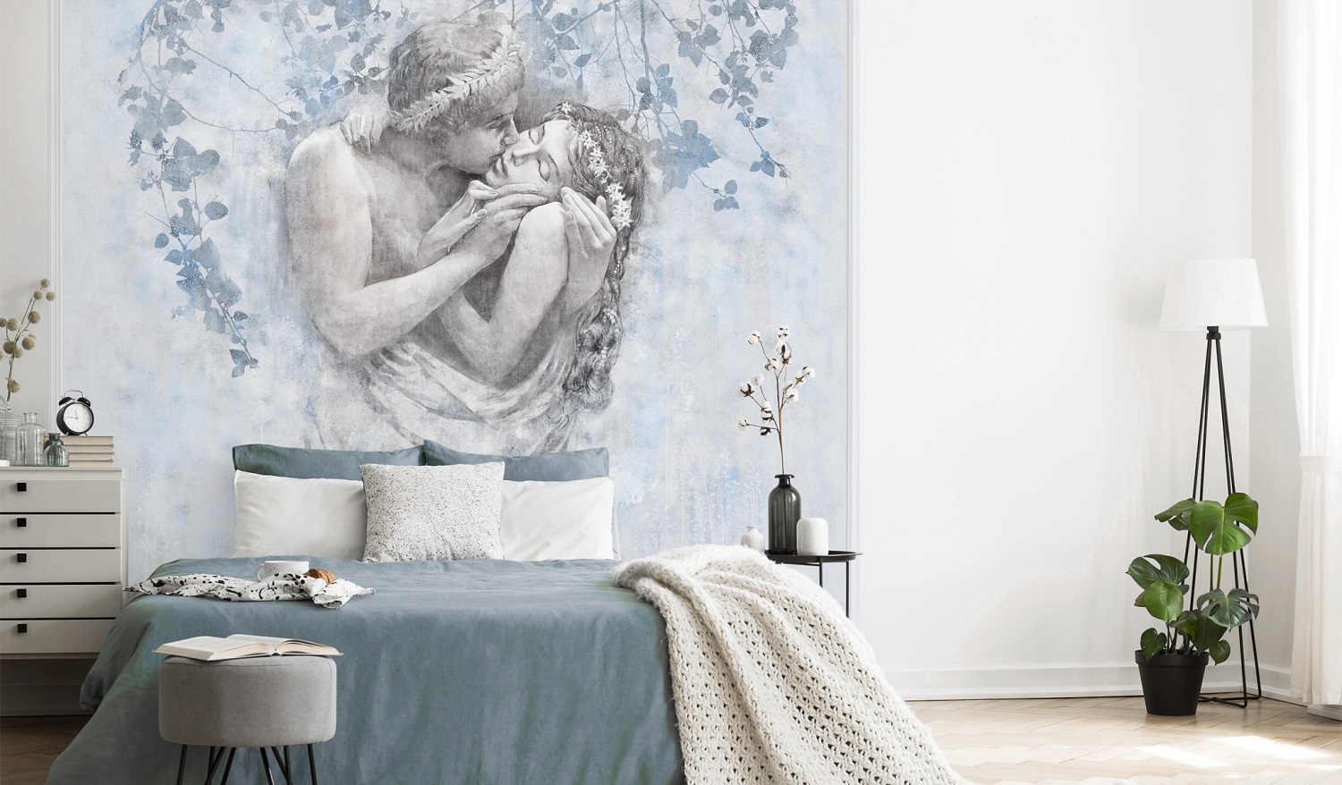 Панно Affresco Exclusive AB303-COL4 2x2,01 м фото в интерьере