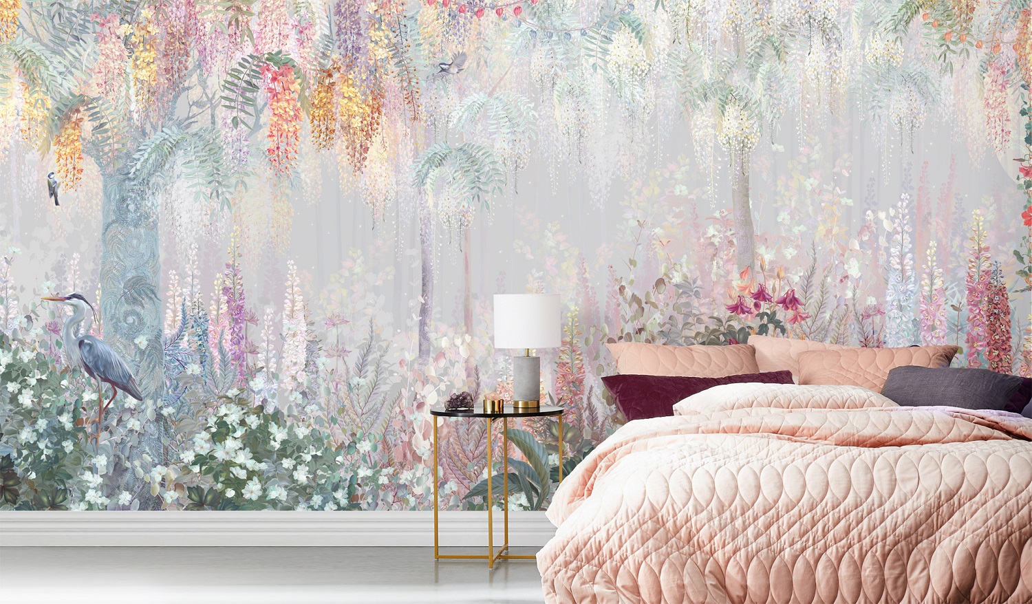 Панно Affresco Exclusive AB304-COL3 2x4,69 м фото в интерьере