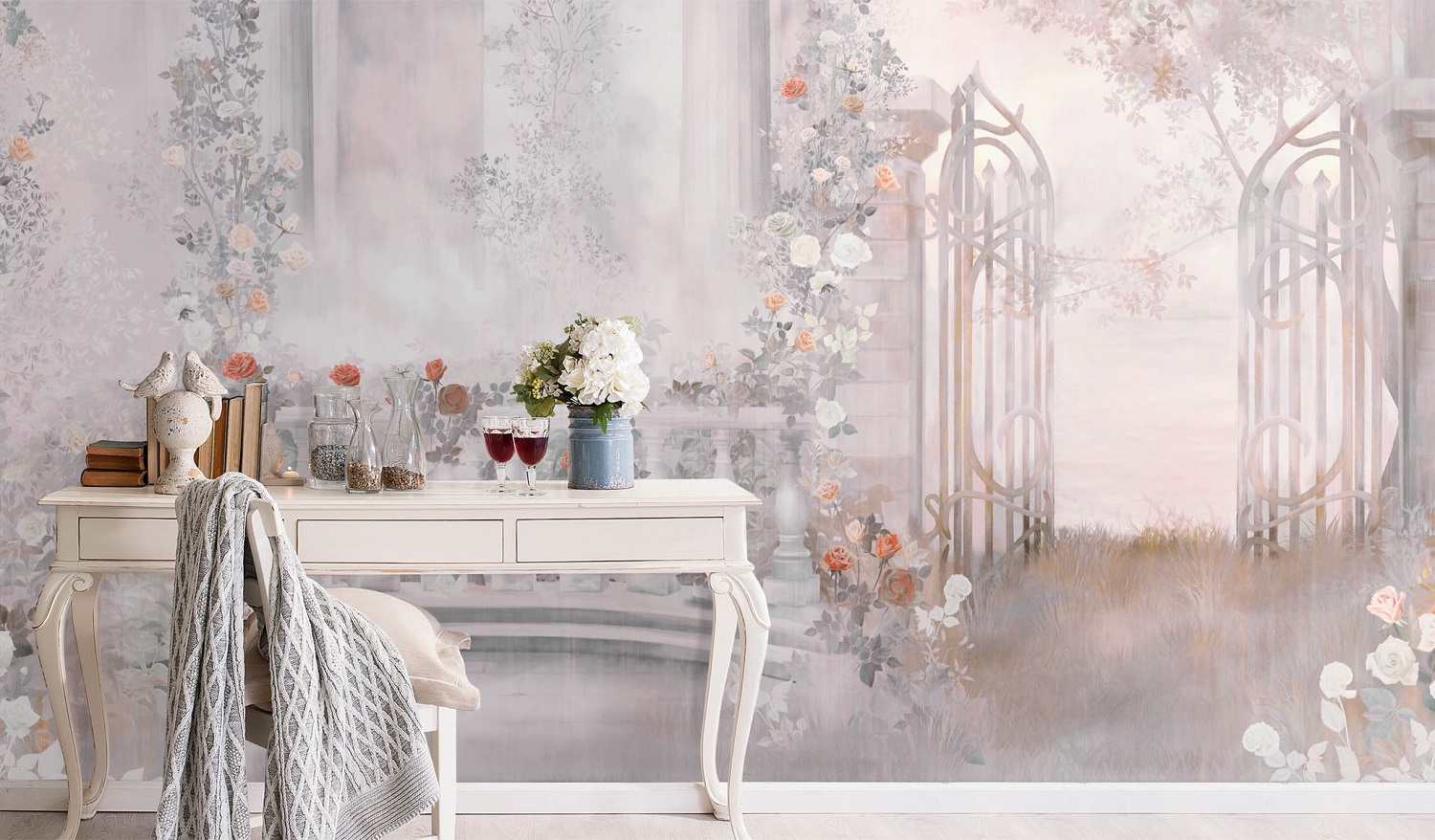 Панно Affresco Exclusive AB311-COL2 2x3,35 м фото в интерьере