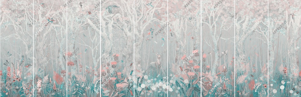Панно Affresco Exclusive AB325-COL2 2x6,03 м