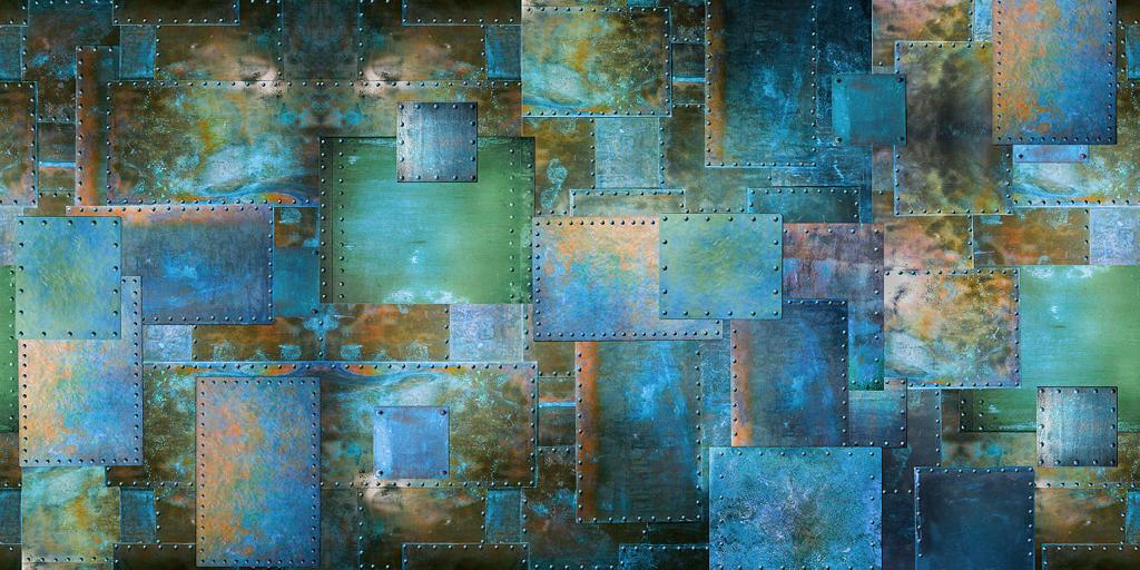 Панно Affresco Re-Space KN105-COL3 2x4,02 м