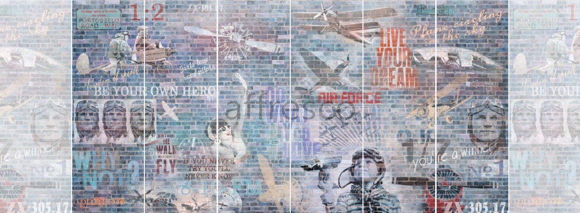 Панно Affresco Re-Space AB74-COL2 2x4,02 м