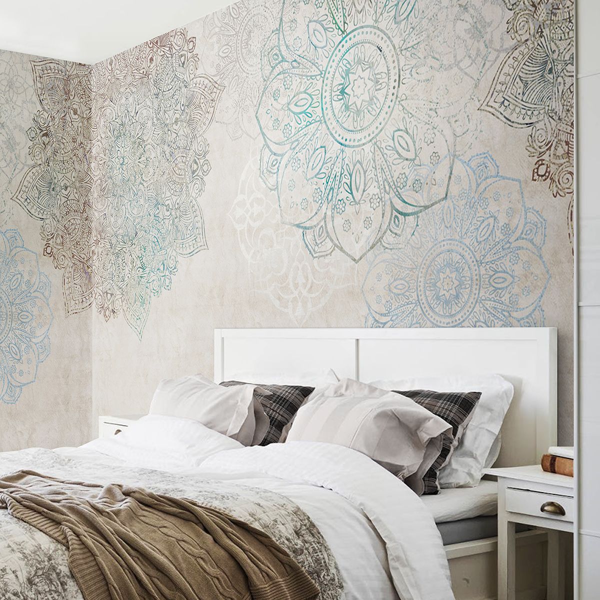 Панно Affresco Re-Space SN86-COL1 2x2,68 м фото в интерьере
