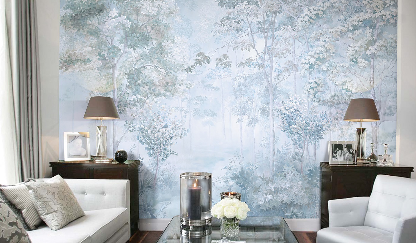 Панно Affresco Atmosphere AF527-COL4 2x3,35 м фото в интерьере