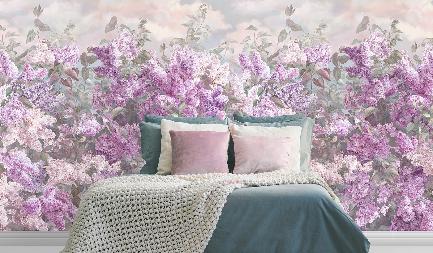 Панно Affresco Atmosphere AF508-COL4 2x2,01 м фото в интерьере