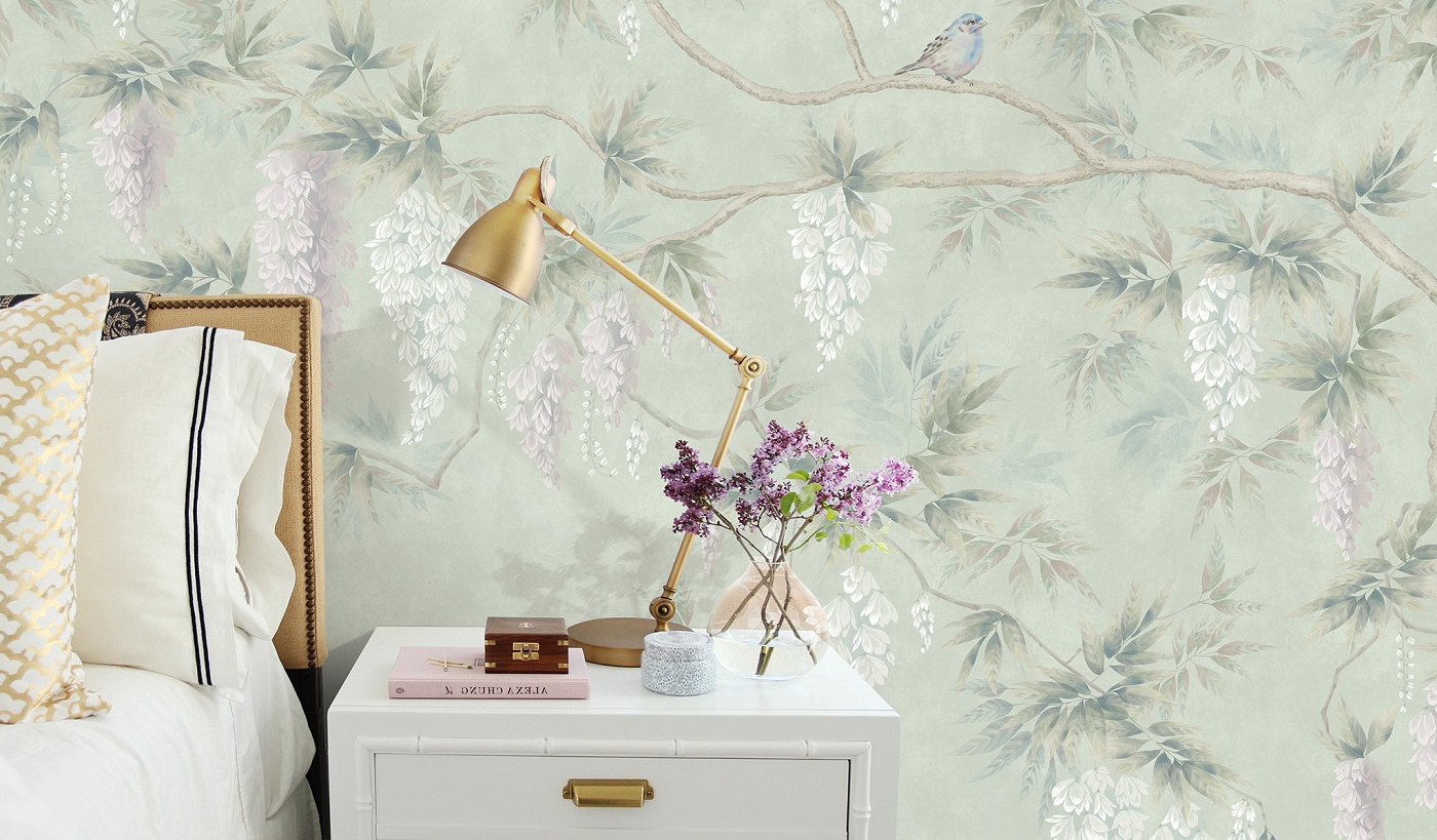 Панно Affresco Atmosphere AF515-COL1 2x2,68 м фото в интерьере