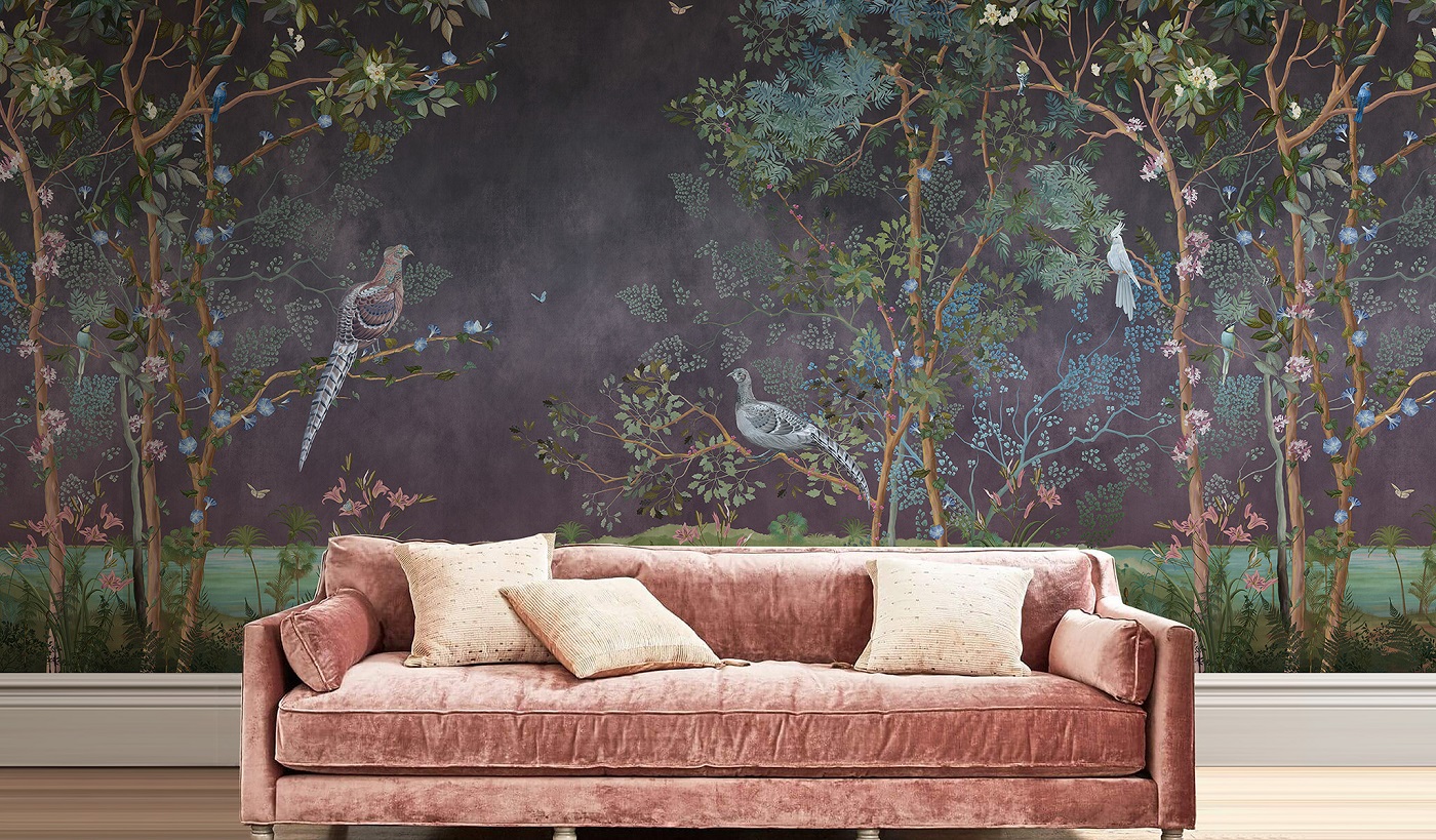 Панно Affresco Atmosphere AF511-COL3 2x2,68 м фото в интерьере