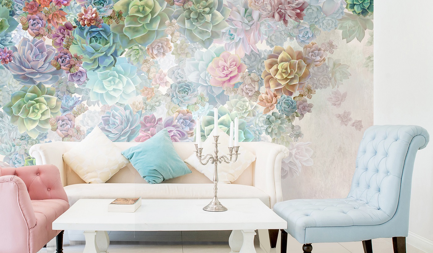 Панно Affresco Atmosphere AF521-COL1 2x2,01 м фото в интерьере