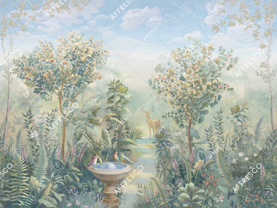 Панно Affresco Atmosphere AF517-COL2 2x2,68 м