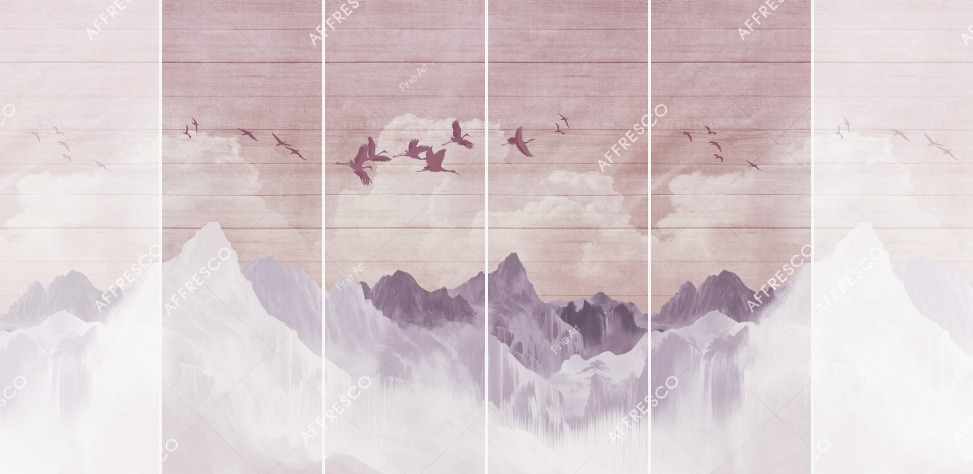 Панно Affresco Fine Art RE871-COL3 2x2,68 м
