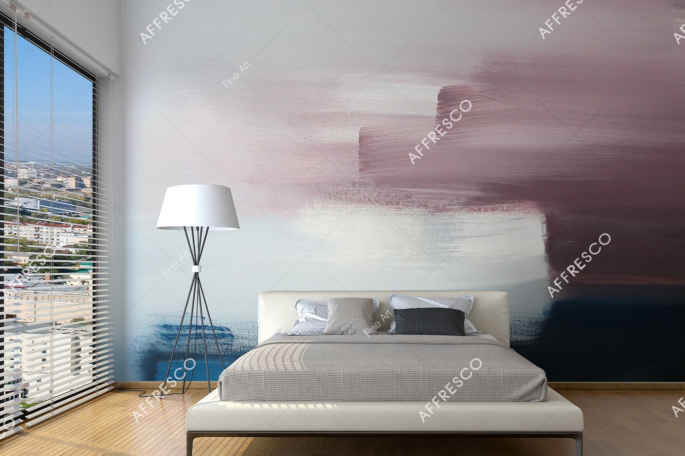 Панно Affresco Fine Art RE810-COL1 2x2,68 м фото в интерьере