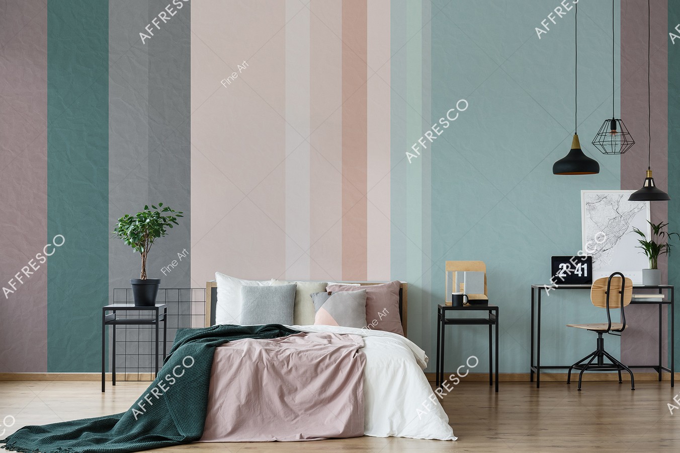 Панно Affresco Fine Art RE859-COL4 2x3,35 м фото в интерьере