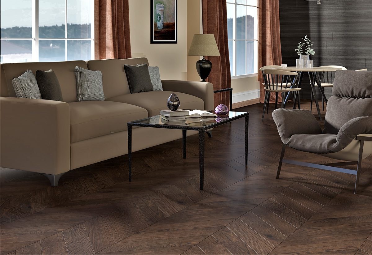 Инженерная доска Gran Parte Дуб Робуста Robusta 010 классик французская елка 460×110×15 фото в интерьере Инженерная доска Gran Parte Дуб Робуста Robusta 010 классик французская елка 460×110×15 фото в интерьере