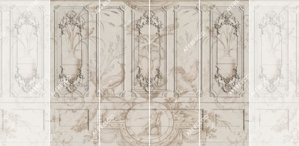 Панно Affresco Fine Art RE864-COL1 2x2,68 м