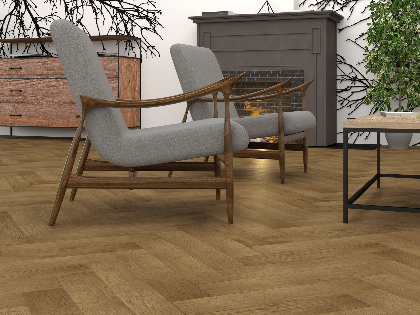 Инженерная доска Gran Parte Дуб Амбра Ambra 012 натур-классик венгерская елка 550×110×15 фото в интерьере Инженерная доска Gran Parte Дуб Амбра Ambra 012 натур-классик венгерская елка 550×110×15 фото в интерьере