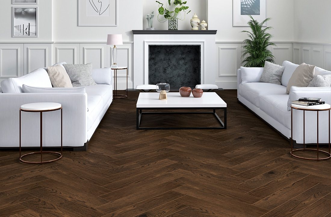 Инженерная доска Gran Parte Дуб Робуста Robusta 010 классик венгерская елка 550×110×15 фото в интерьере Инженерная доска Gran Parte Дуб Робуста Robusta 010 классик венгерская елка 550×110×15 фото в интерьере