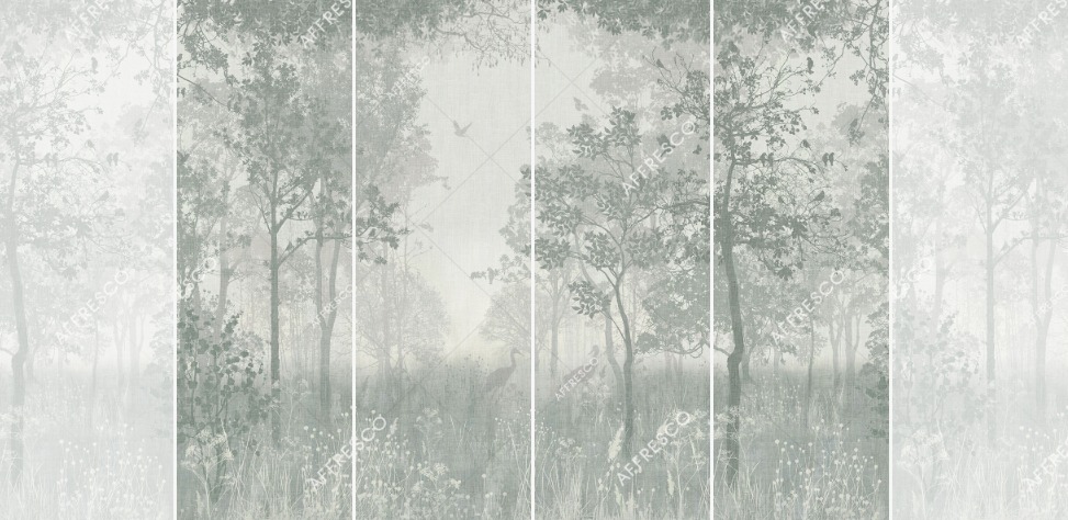 Панно Affresco Wallpaper Part 1 Serenity AB52-COL4 2x2,68 м