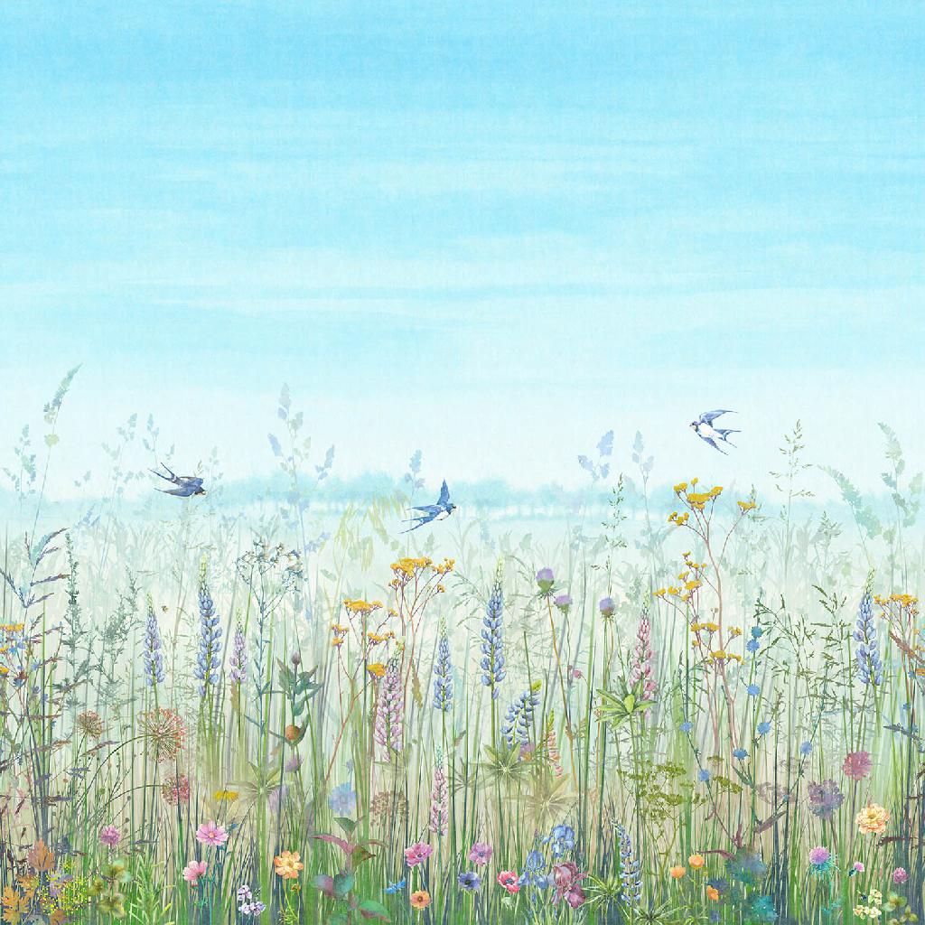Панно Affresco Wallpaper Part 1 Flower Field JV41-COL1 2x2,01 м Панно Affresco Wallpaper Part 1 Flower Field JV41-COL1 2x2,01 м