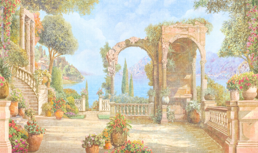 Панно Affresco Wallpaper Part 1 Renaissance AF739-COL3 2,4x4 м