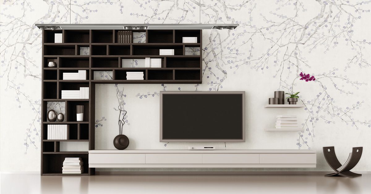 Панно Affresco Wallpaper Part 1 Branches in Bloom AF706-COL4 2,75x3,99 м фото в интерьере