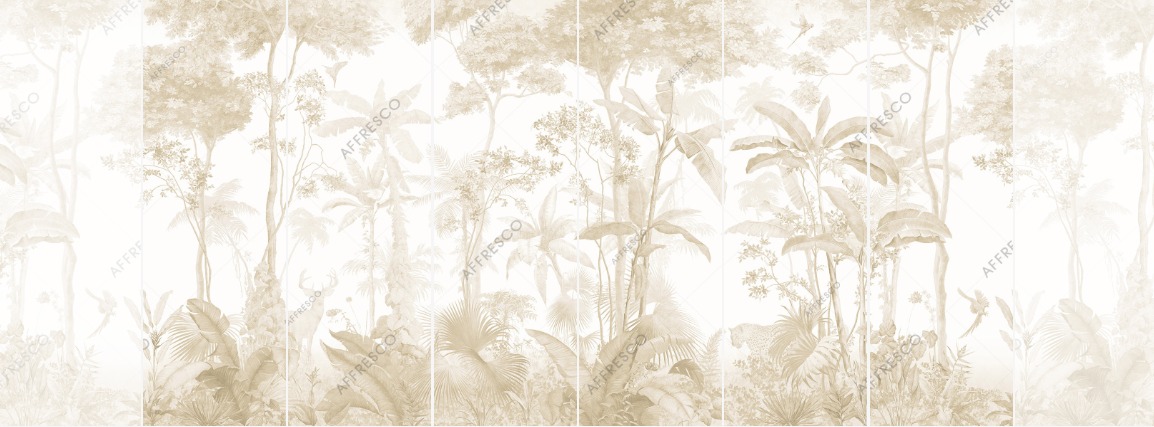 Панно Affresco Wallpaper Part 1 French Garden AF953-COL2 2x4,02 м