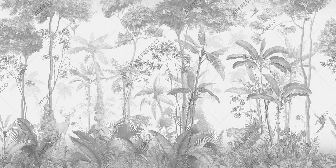 Панно Affresco Wallpaper Part 1 French Garden AF953-COL4 2x4,02 м