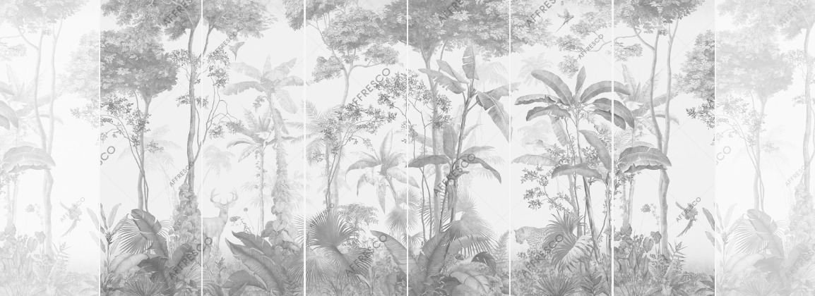 Панно Affresco Wallpaper Part 1 French Garden AF953-COL4 2x4,02 м