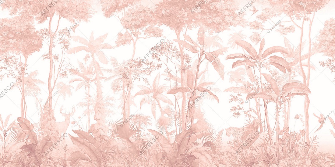 Панно Affresco Wallpaper Part 1 French Garden AF953-COL5 2x4,02 м