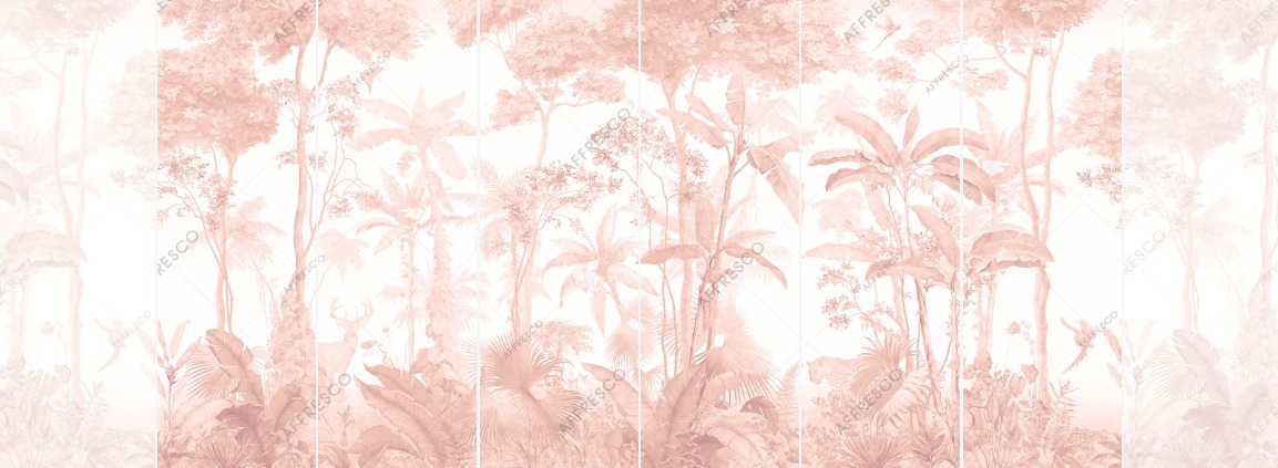 Панно Affresco Wallpaper Part 1 French Garden AF953-COL5 2x4,02 м