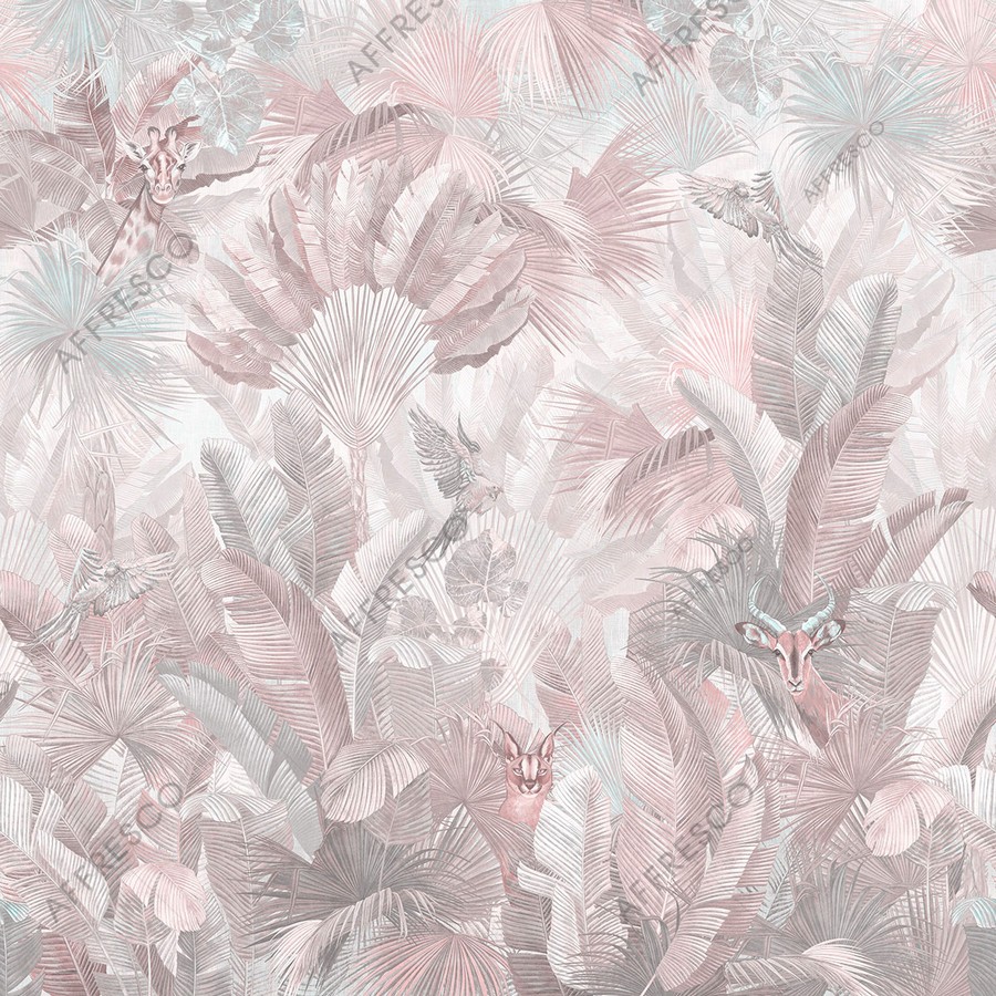 Панно Affresco Wallpaper Part 1 Giraffe AF961-COL1 2x2,01 м
