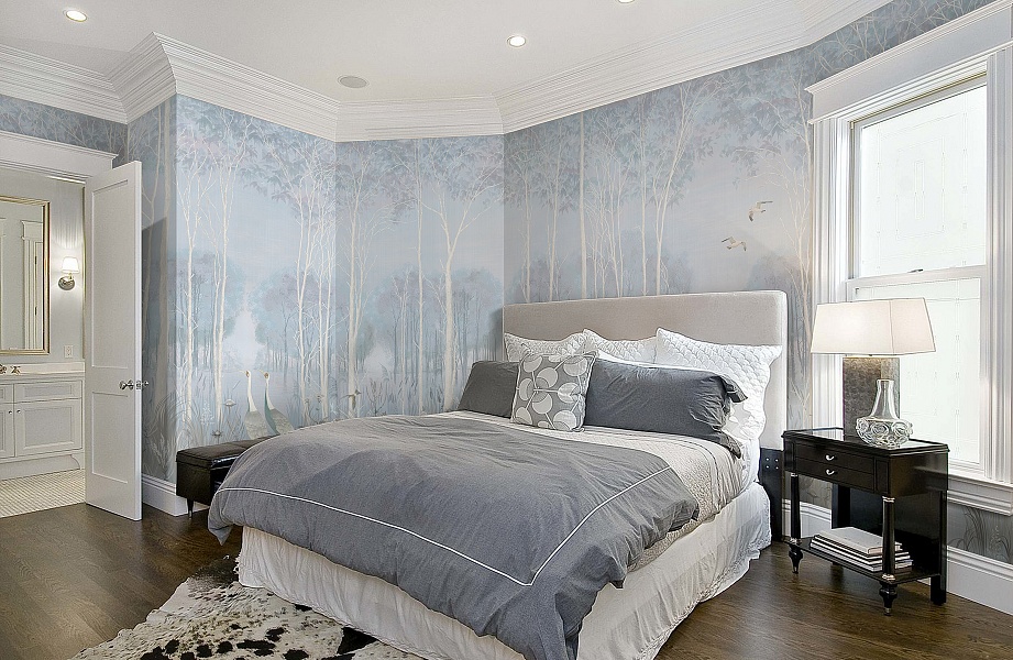 Панно Affresco Wallpaper Part 1 Vesna AB135-COL4 2x6,03 м фото в интерьере