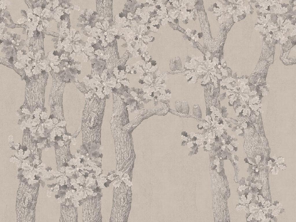 Панно Affresco Wallpaper Part 1 Oaks and Owls AB126-COL2 2x2,68 м