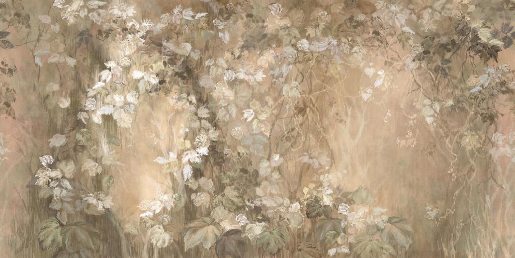 Панно Affresco Wallpaper Part 1 Pastel Sketch AB127-COL1 2x4,02 м