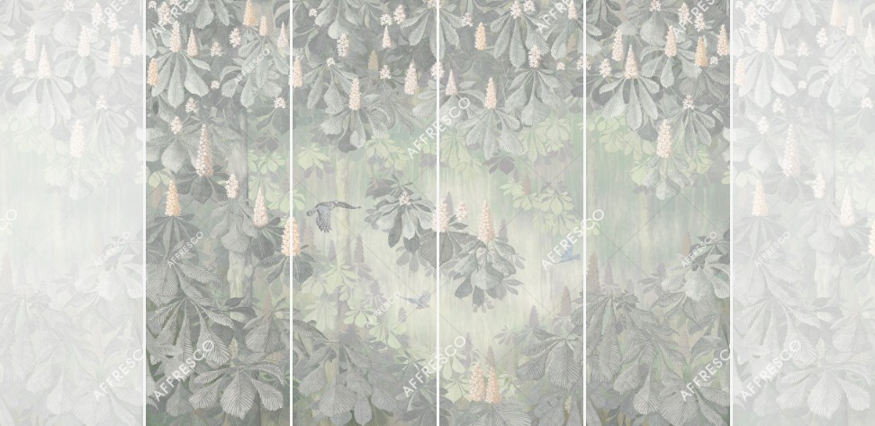Панно Affresco Wallpaper Part 1 Chestnut AB117-COL2 2x2,68 м