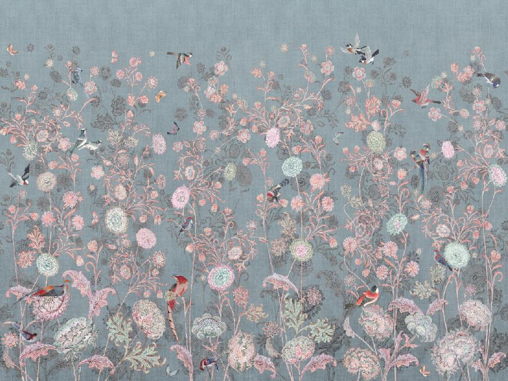 Панно Affresco Wallpaper Part 1 Bird Kingdom AB136-COL4 2x2,68 м