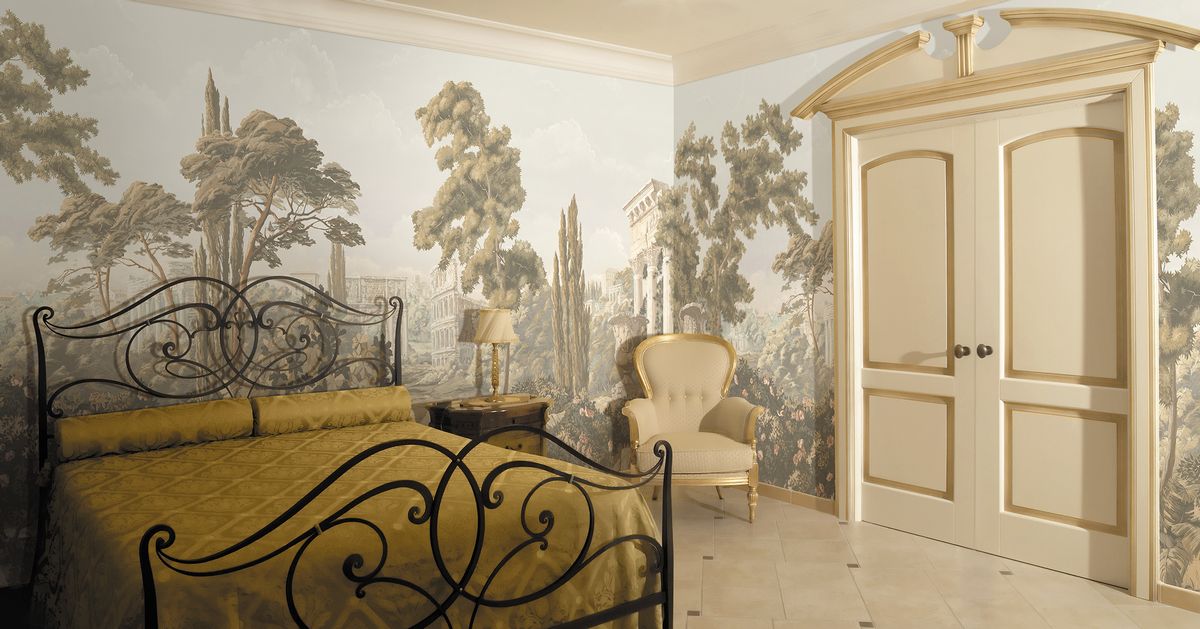 Панно Affresco Wallpaper Part 2 Italian Scenery AF742-COL2 2,4x4,6 м фото в интерьере