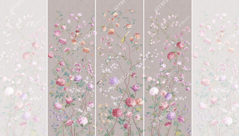 Панно Affresco Wallpaper Part 2 Brides Garden AF738-COL1 2,4x2,55 м