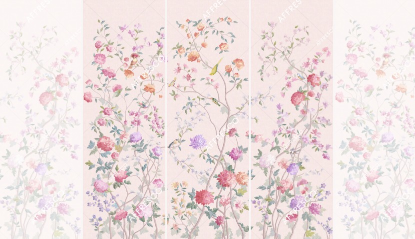 Панно Affresco Wallpaper Part 2 Brides Garden AF738-COL2 2,4x2,55 м