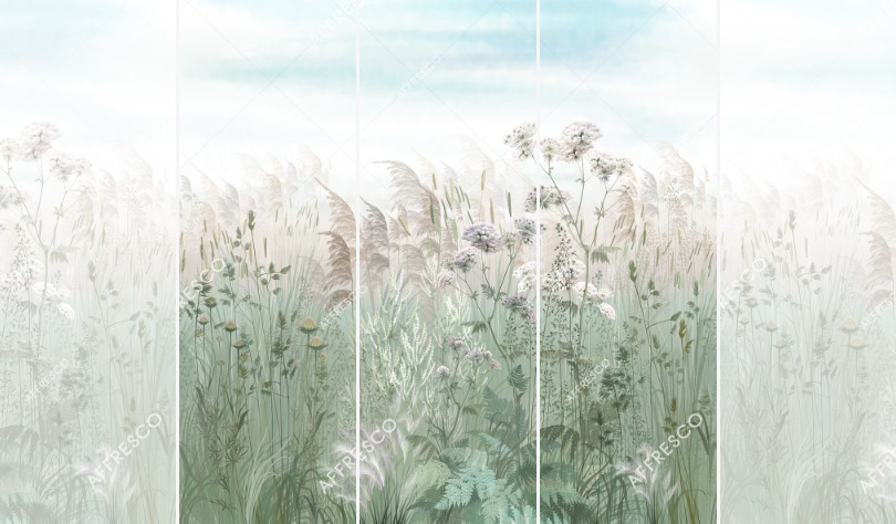 Панно Affresco Wallpaper Part 2 Summer Grass AB120-COL1 2x2,01 м Панно Affresco Wallpaper Part 2 Summer Grass AB120-COL1 2x2,01 м