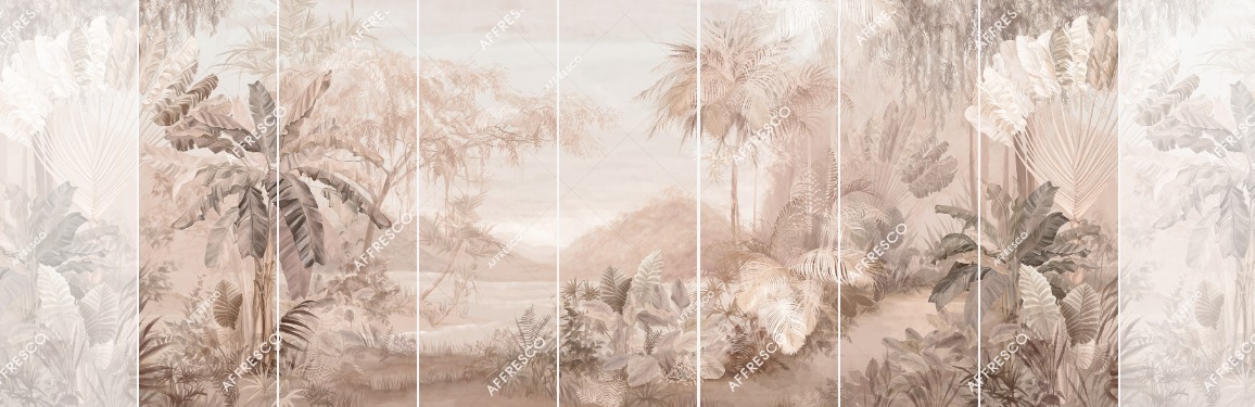 Панно Affresco Wallpaper Part 2 Island AB128-COL2 2x4,69 м