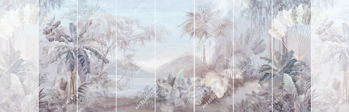 Панно Affresco Wallpaper Part 2 Island AB128-COL4 2x4,69 м