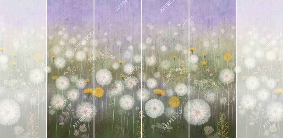 Панно Affresco Wallpaper Part 2 Dandelion AB144-COL2 2x2,68 м Панно Affresco Wallpaper Part 2 Dandelion AB144-COL2 2x2,68 м
